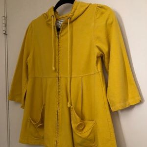 Girls yellow gold jacket